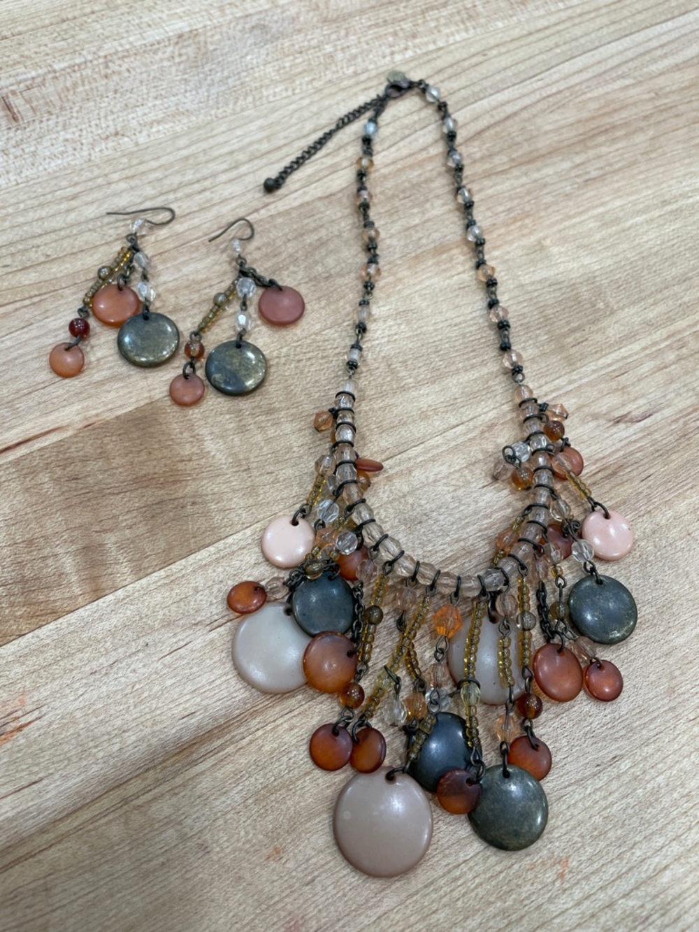 *3 for $10* Premier Designs Set in Peach, Pink & beige and Gray